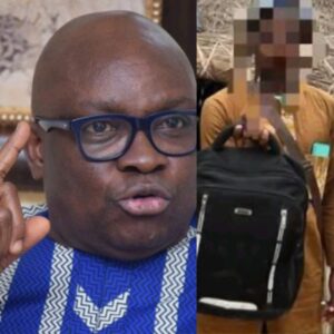 They Went To Pay Ransom, The Bag Ransom Was Paid Was Found In House Of Seriki -Fayose Reveals