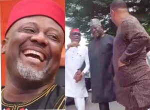 JUST IN: Dino Melaye Reacts To Video Of Nyesom Wike And Babachir Lawal Shaking Hands And Smiling